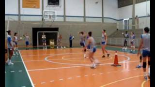 Treinamento Volei Uniara Part 2 [upl. by Hoag65]