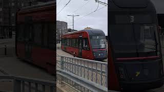 Finland Modern Tram  Skoda Forcity Smart Artic x34 2024 ratikka suomi manse tampere dailylife [upl. by Jenna322]