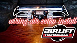 How to wire Airlift 3p performance srt4 pt4 [upl. by Daune]