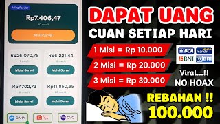 TANPA CAPEK Kerja Paling Santai DUIT MASUK OTOMATIS  Cara Dapat Uang Dari Internet [upl. by Adnik848]