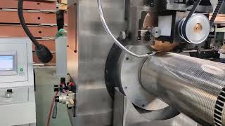 Wedge wire mesh welding machinemachine shortvideo factory oilfactory oilpressmachine artist [upl. by Oslec]