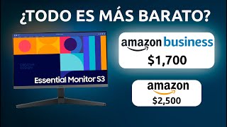 AMAZON BUSINESS  PRECIOS MAS BAJOS y MAYOREO ¿Vale la pena [upl. by Lletnohs244]