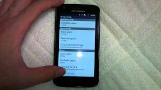 Motorola ATRIX 4G MB860 Android 234 Gingerbread Version  UI Tour [upl. by Hawkie25]