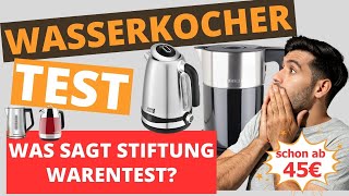 Wasserkocher Test Die Testsieger von Stiftung Warentest [upl. by Yun]