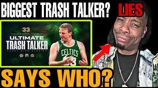 FIRST TIME WATCHING  Larry Bird STORIES that prove hes the BEST TRASH TALKER INSANE [upl. by Maibach]