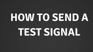 Send Sonitrol Test Signal [upl. by Imuyam]