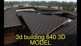 3D Model of 3d building 640 Review [upl. by Heywood]