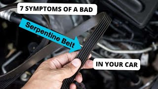 quotFailing Serpentine Belt What to Watch Forquot  Signs of Bad Serpentine Belt [upl. by Starlin]