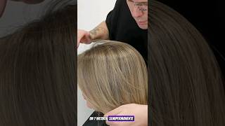 Cobertura de CANAS y mechas FORMULAS y técnica shorts [upl. by Junia]