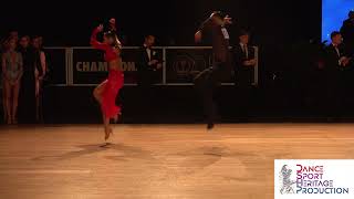 Boccaletti amp Riabushkina  DSH UC 2024 Adult Latin 2nd Round Jive [upl. by Edaw]