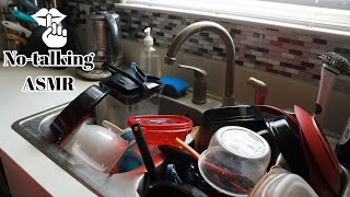 ASMR Cleaning Your Dirty Dishes 💦  Natural Sounds No Talking [upl. by Landis398]