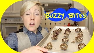 MY DRUNK KITCHEN No Bake Coffee Energy Bites [upl. by Ydnar]