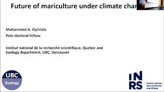 Future of mariculture under climate change [upl. by Morrill]