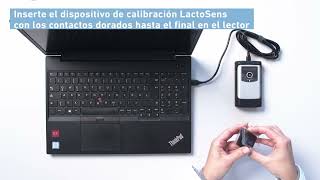 LactoSens®R  Calibration Device Spanish [upl. by Winser]