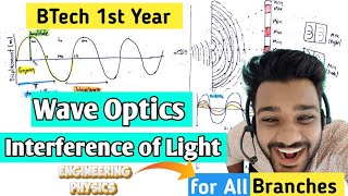 Introduction to Wave Optics  Interference of Light in Engineering Physics  Lec1 [upl. by Suivatnod]