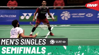 YONEX Swiss Open 2022  Jonatan Christie INA 4 vs Kidambi Srikanth IND 7  Semifinals [upl. by Cordalia]