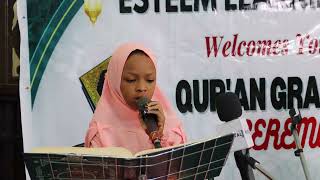 09 ESTEEM LEARNING CENTER ABUJA 2024 QURAN GRADUATION WALIMA MEMORIZATION amp RECITATION [upl. by Lewellen]