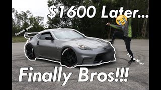 OFFICIAL Reveal Of My Modified 370z Brittney 20 [upl. by Hnamik]