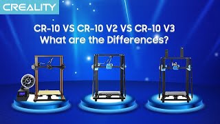 CR10 VS CR10 V2 VS CR10 V3 [upl. by Sirac224]