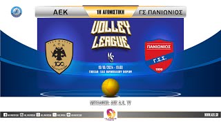 AEK  ΓΣ Πανιώνιος  MD1 Volley League Γυναικών [upl. by Oren]