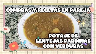 POTAJE DE LENTEJAS PARDINAS CON VERDURAS [upl. by Dawes72]