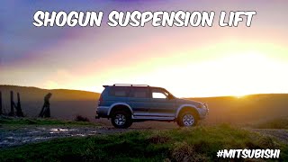 How to raise Mitsubishi Shogun  Pajero  Montero Sport  Challenger suspension wolfkiffworkshop [upl. by Madelyn]