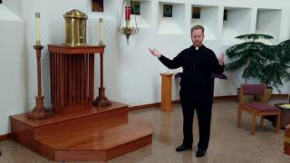 Fr Scotts Walk Through on Genuflection and Bowing [upl. by Kellsie]