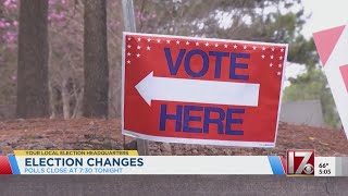 New voter ID requirements in NC polls close at 730pm [upl. by Marin237]