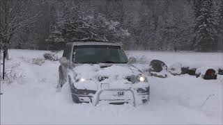 Hyundai Terracan and Opel Monterey Winter Drive [upl. by Ayyidas]