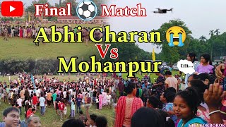 🥲Abhi Charan Vs Mohanpur Final ⚽ Match NHPou9fh footballTripuraabhicharan Viral [upl. by Seton]