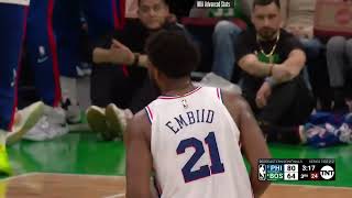 Playoff Game 51 Joel Embiid Highlights vs BOS 05092023 [upl. by Gasparo229]