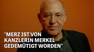 Gregor Gysi über Neuwahlen Merz und Wagenknecht  INTERVIEW [upl. by Amilah]