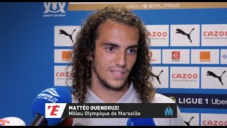 OMReims  quotUne très bonne réponse de léquipequot selon Matteo Guendouzi [upl. by Aieka94]