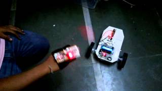 wireless gesture control robot [upl. by Hatch899]