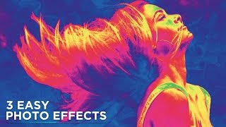 Photoshop Tutorial 3 Easy Photo Effects For Beginners [upl. by Arrehs145]