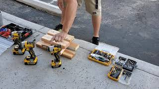 dewalt impact drills comparison dcf887 vs dcf850 vs dcf801 [upl. by Armando]