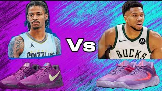 WHICH SHOULD YOU GET NIKE JA 2 VS NIKE GIANNIS IMMORTALITY 4 [upl. by Alinoel]