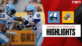 CFL Week 7 Argos vs TigerCats [upl. by Haiacim]