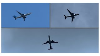 Plane spotting action on 72624 [upl. by Oinotla]