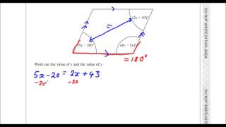 Edexcel Sample Paper 1HF Question 828  Forming and Solving Equations [upl. by Ennairam]