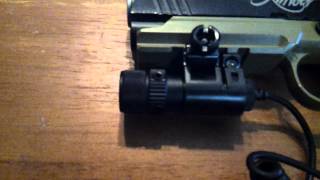 Beamshot 100x Extreme laser with four mounts [upl. by Hubing]