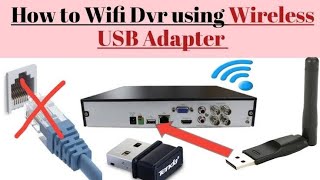 Dahua DVRXVR Connect to the wifi network [upl. by Aratahc]