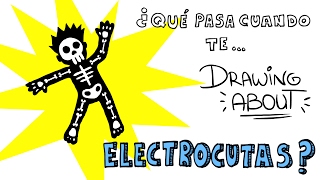 ¿QUÉ LE PASA A TU CUERPO SI TE ELECTROCUTAS  Drawing About [upl. by Nathalie]