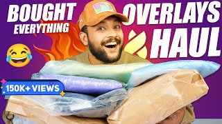 I Bought All Tech Burner Winter HoodiesSweatshirts 🔥 Overlays Clothing Haul Review  ONE CHANCE [upl. by Aztilem]