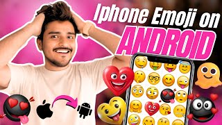 How to get iOS emojis on android 😍 ios emojis on android vivo 👍iPhone Emoji On Android Instagram 😍 [upl. by Karia]