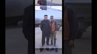 Chairperson and pilot close kimjongun northkorea southkorea war ukraine viralvideo fyp [upl. by Serra]