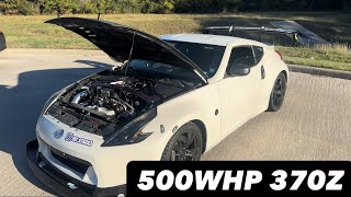 500WHP SC 370Z Tears Up The Streets [upl. by Lledyl]