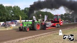 Sportklasse 35t Farm Pulling Anholt 2019 by MrJo [upl. by Nohsyar]