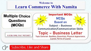 MCQs on Business LetterBusiness CommunicationCommunication Skills Qualities Physical Appearance [upl. by Jordon]