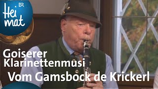 Goiserer Klarinettenmusi Vom Gamsbock de Krickerl  Musikantentreffen  BR Heimat  Volksmusik [upl. by Latif]